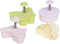Ateco Easter Themed Plunger Cutters Baking Supply, 5 by 5 by 2-1/4-Inch, Cognac...