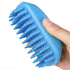 Dog Bath Brush, Pet Silicone Shampoo Brush, Rubber Shower Wash Curry Brush for Short Long Haired Dogs Cats Shedding Grooming and Massage, Pet Rubb...