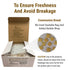 Communion Bread - Gluten-Free Communion Bread - Church Supplies - Package of approx. 200 pieces...