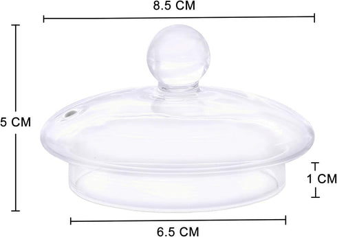Teabloom Replacement Glass Lid for Teabloom Celebration Glass Teapot - Will Not Fit Other Teapots...