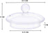Teabloom Replacement Glass Lid for Teabloom Celebration Glass Teapot - Will Not Fit Other Teapots...