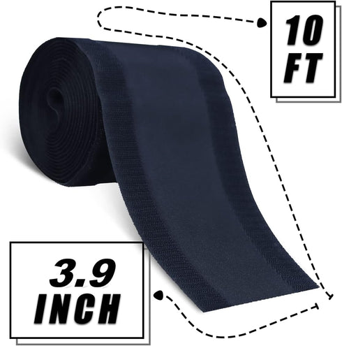 2 Pcs Black Floor Cord Cover for Office Carpet Wire Cover Under Desk Cable Grip Strip Management Hold Cords in Place for Power Cords Audio Cables ...