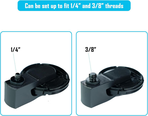 Camera Lens Holder Mount 1/4" Adapter...