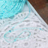 Clisil White Colorful Sequin Yarn,Sparkle Yarn,Sequin Theread,Accessories,Fantasy Yarn,Payet Yarn,Lace Yarn,Lame Yarn,Art Yarn 100g......