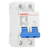 Miniature Circuit Breaker Low-voltage 2 Poles 3A 230/400V for Household Circuit Breaker Overload Protection...