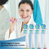 Dual-Clean Replacement Brush Heads Compatible with Oral-B Vitality Series, Fits for Pro 1000, Smart 1500, Genius X, Double Clean Toothbrush Heads ...