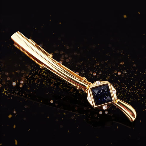 Men’s Tie Clip and Cufflinks Set with Gift Box (6pcs Tuxedo Studs Giveaways) for Wedding Anniversary Birthday or Business...