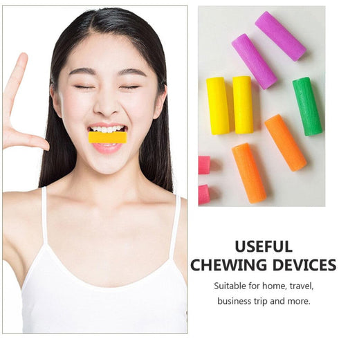 VICASKY 8pcs Orthodontic Aligner Chewies Teeth Bite Training Jaw Muscle Exerciser Oral Care Tool for Aligner Chompers Aligner Trays Seaters...