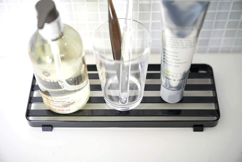 Tower bathroom trays, One Size, Black...