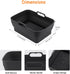 2Pcs Air Fryer Silicone Liners for Ninja SL401 /DZ401 /DZ550 8-10 QT, ddLUCK Air Fryer Accessories, Reusable Air fryer Pot Replacement Baking Tray...