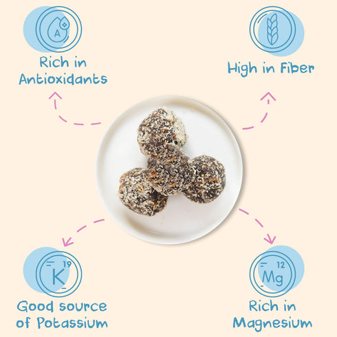 Sunny Fruit 100% RAW Fruit & Nut Snacks, Fig & Walnut, 1-Pack (9 Balls Per Bag) | No Sugar Added | Healthy, Convenient, On-the-Go Energy Balls | O...