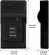 SLB-10A USB Charger for Samsung P800, PL50, PL51, PL55, PL57, PL60, PL65, PL70, SL420, SL502, SL620, SL720, SL820, WB150, WB151, WB2100, WB500, WB...