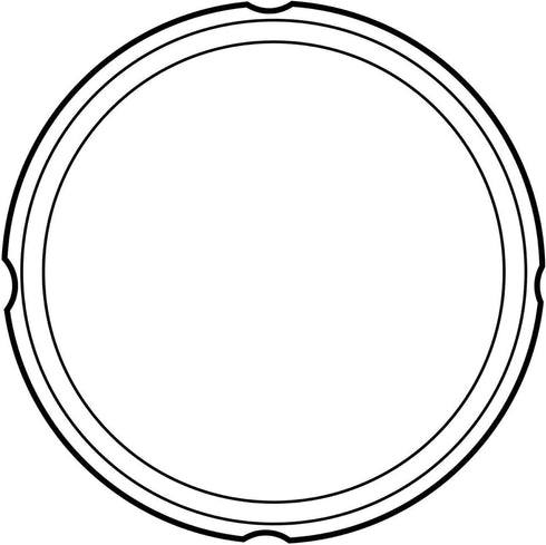 Sealing Ring for 6 Qt Instant pot Replacement Silicone Gasket Seal Rings for Instapot 6 Quart 2pcs Sealer Accessories Parts for Insta Pressure Coo...