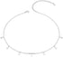 S925 Sterling Silver Stars Choker Short Necklace for Women Jewelry...