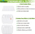 Artraise Filter Replacement for Shark Rocket DeluxePro TruePet Vacuum HV319Q, HV320, HV320W, HV320C, HV321, HV322, HV322Q HV325, HV324Q, UV330, UV...
