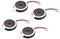 uxcell 1W 8 Ohm 16mm Dia Speaker with Wire for Electronic Projects 4pcs...