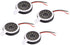 uxcell 1W 8 Ohm 16mm Dia Speaker with Wire for Electronic Projects 4pcs...
