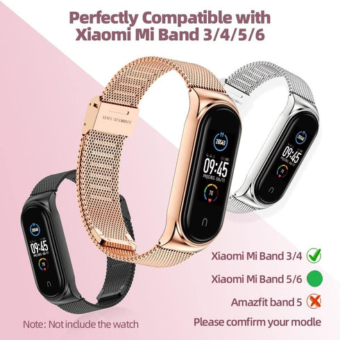MIJOBS Strap for Xiaomi Mi Band 5 Mi Band 6 Mi Band 7 Breathable Replacement Strap for Band 4/Mi Band 3 Smartwatch Straps Wristband Bracelet for W...
