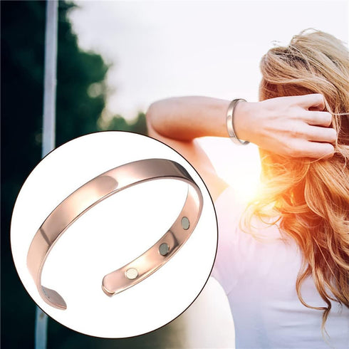 CSIYANJRY99 Cuff Bracelet Ring Set fo Women Men Lymph Drainage Anti-Swelling Open Adjustable Finger Bracelet fo Women...
