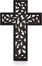 Nirvana Class Wooden Wall Hanging Cross Handmade Antique Design Religious Home Living Room Décor Accessory...
