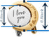 I Love You To The Moon And Back Cufflinks , Stainless Steel Cufflinks Gift...