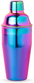 Blush Mirage Rainbow Cocktail Shaker for Cold Brew Cocktails, Margarita, Whiskey Sour, Stainless Steel Espresso Martini Shaker with Strainer for H...