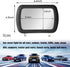 2PCS Car Sun Visor Vanity Mirror, Clip-on Rear View Sun-Shading Cosmetic Mirror with HD Glass, Auto Sun Visor Makeup Mirror, Universal Interior Ca...