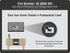 DATA COMM Electronics 45-0008-LA Easy Mount Recessed Low Voltage Cable Plate,Slim-Fit Design, Installs Behind TVs & AV Devices, Single Gang with D...