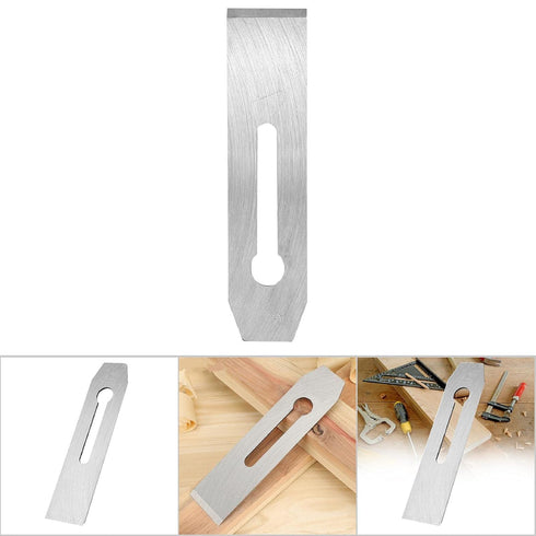 Bench Planer, Jack Plane Blades HSS Hand Planer Blade Woodworking Planing Blade Manual Planing Blade Hand Tools for Carpenter (Planer Blade 51mm)...