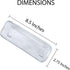 HIC Kitchen Corn Dishes, Pressed Decorative Glass, Set of 4...
