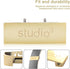 Studio 3 Hinge Headband Connector Replacement Metal Repair Parts Compatible with Beats Studio 3.0 Wireless Over-Ear Headphones Repair Kit (Gold)...
