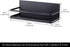 KES Magnetic Spice Rack for Refrigerator, Magnetic Shelf Spice Shelf for Kitchen, Fridge Shelves Space Saver 2 Pack Matte Black, KRR502-BK-P2...