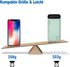 Power Bank 10000mAh Mobile Phone Portable Charger External Battery Pack with 2 USB 2.4 A Outputs and USB C Input Compatible with Huawei iPhone 12 ...