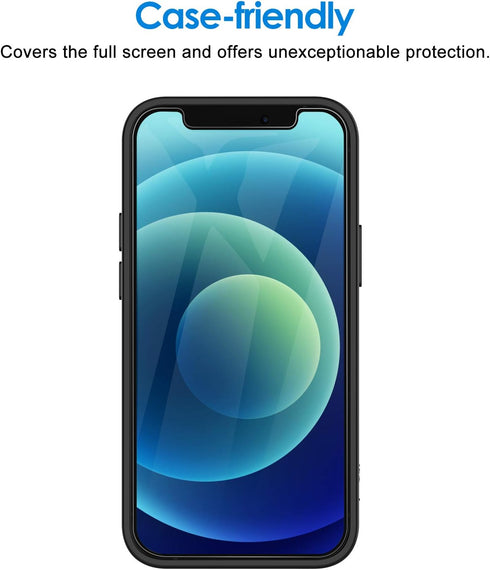 JETech Privacy Screen Protector for iPhone 12 mini 5.4-Inch, Anti Spy Tempered Glass Film, 2-Pack......