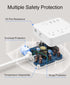 GHome Smart Plug Power Strip, WiFi Surge Protector Work with Alexa Google Home, Smart Outlets with 3 USB 3 Charging Port, Multi-Plug Extender for ...