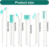 8Pcs Small Cleaning Brushes for Household, Detailed Cleaning Tool, Crevice Cleaning Tool Set, Detail Tiny Scrub Cleaner Brush for Window Groove Bo...