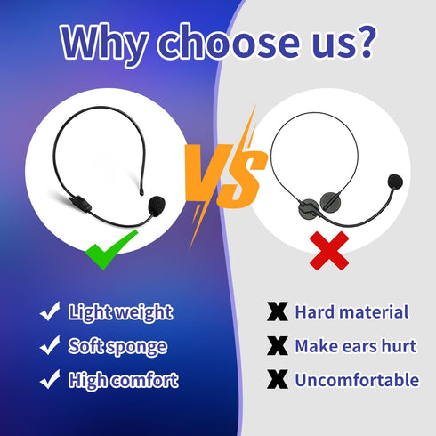 Fake Headset, Rockstar Costume Cosplay Accessories for Men and Women, Hippie Singer Headphone Props Birthday Party Supplies Halloween for Kids and...