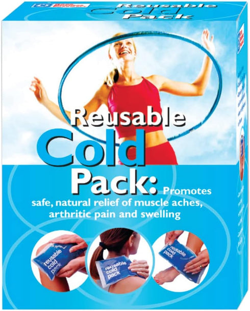 Theramed Reusable Soft Gel Cold Pack for Injuries - Gel Ice Pack for Pain Relief and Swelling Reduction - Long Lasting and Easy to Use Ice Pack fo...
