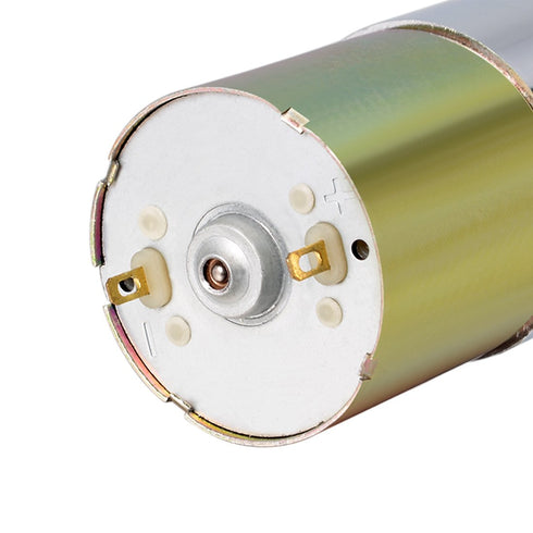 uxcell 24V DC 570 RPM Gear Motor High Torque Electric Reduction Gearbox Eccentric Output Shaft...