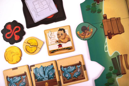 Sobek 2 Players Treasure of The Pharaoh Board Game Expansion | Strategy Game | Family Game for Kids and Adults | Ages 10+ | 2 Players | Avg. Playt...