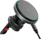 Magnetic Wireless Car Charger with Cooling System, Magnets Automatically Aligns The Phone, Compatible with car Mount Charger, Compatible with iPho...
