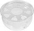 UPKOCH Glass Teapot Warmer Clear High Borosilicate Glass Tea Trivet Teapot Tea Kettle Heating Base Coffee Milk Warmer Tealight Candle Holder for H...