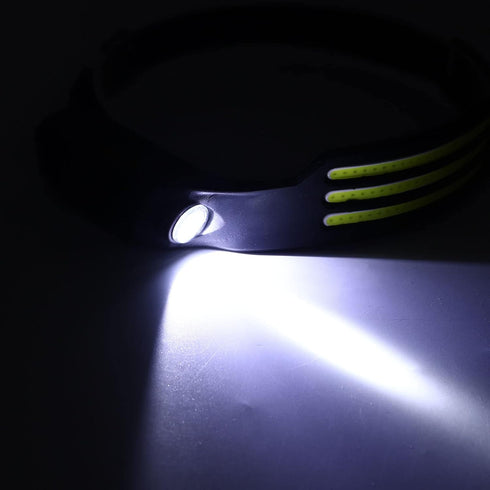 Alvinlite COB Headlamp USB Rechargeable Head Lamps COB Jogging Outdoor Camping Supplies Headlamp Rechargeable Waterproof Headlight with Comfortabl...