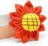 8PCS Dogs Collar Flowers Large Bows Charms Attachment Acessories Sliders Sunflower Pink Yellow Purple Orange Red for Large Medium Puppy Doggy Pet ...