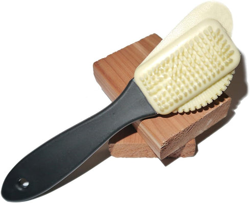 Shoeslulu Intensive Care Suede & Nubuck 4 Ways Leather Brush Cleaner (1 Pack, Intensive Care)...