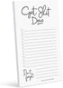Bliss Collections To Do List Notepad, Get Stuff Done, Magnetic Weekly and Daily Planner for Organizing and Tracking Grocery Lists, Appointments, R...