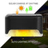 4 Pack Solar Deck Lights, Warm White LED Outdoor Step Light Waterproof, Stairs Lights, Fence Lights, Patio Lights, Pathway Lights...