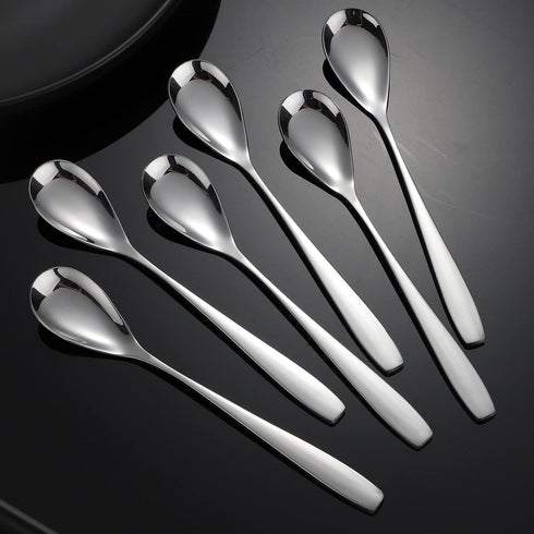 Egg Spoons for Soft Boiled Eggs Stainless Steel Spoon for Coffee,Ice-cream Appetizers Desserts...