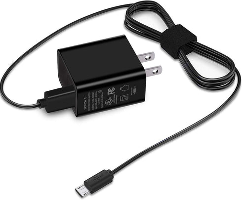 Toniwa Micro-USB 15W Fast Charger for Samsung Galaxy Tab E, S2/ S; Tab A 10.1"(2016)/ 8.0"/ 7.0"/9.7"; Tab 4/3, Tab A Kid Edition(2019); SM-T280/3...