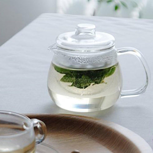 KINTO 8363 UNITEA Teapot, 15.2 fl oz (450 ml), Dishwasher-safe, Heat-resistant Glass, Gift...
